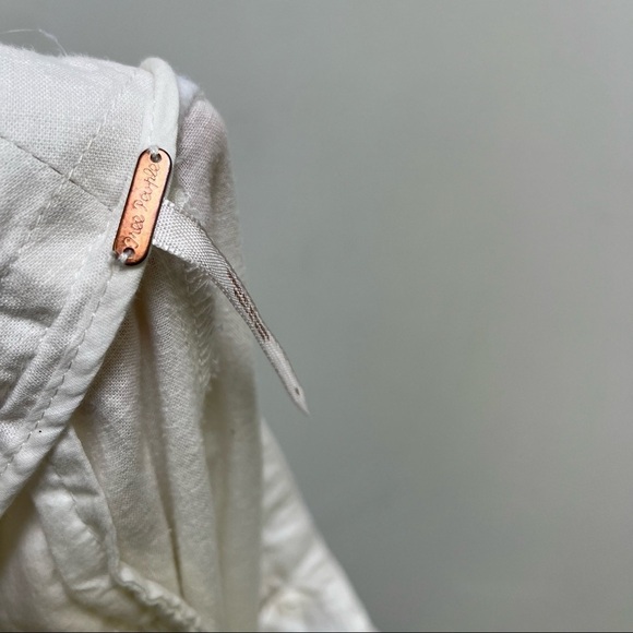 Free People Linen Blend Pants - Picture 4 of 11